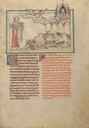 Der Engel gießt aus dem siebten Gefäß